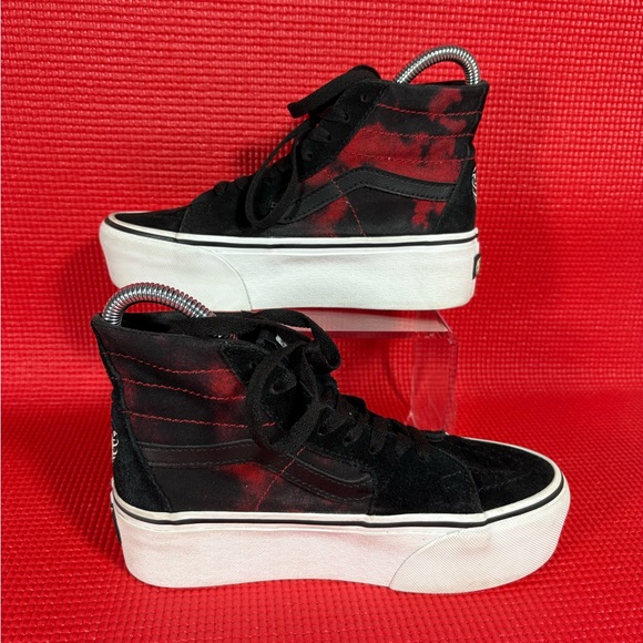 Vans Sk8-Hi Tapered Stackform Glow In The Dark Platform Sneakers W's 5/M'3.5 - Picture 2 of 12